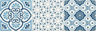 Tubadzin D-Avignon Cobalt 3 14,8x44,8