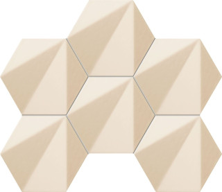 Tubadzin Chenille Beige Hex Mozaika 28.9x22.1