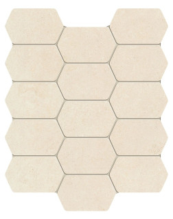 Tubadzin Mozaika Lemon Stone White 29,8х25