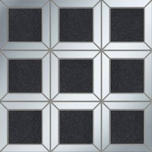 Tubadzin Lucid Ms-Lucid Square Black 29,8x29,8