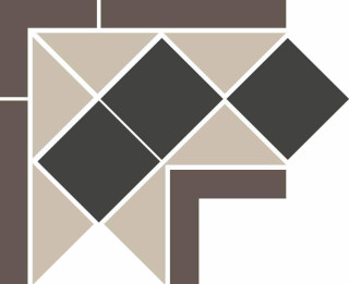 TopCer Odessa 1 Corner Strip 21.6x21.6
