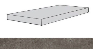 Atlas Concorde Drift Grey Scalino Angolo Dx 33х60