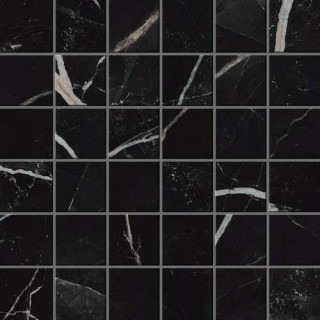 Atlas Concorde Empire Calacatta Black Mosaic 30x30