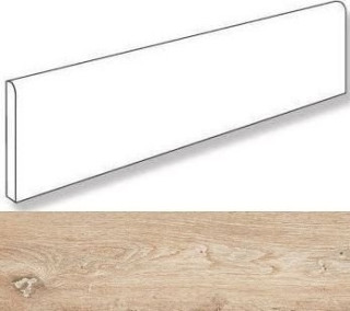 Atlas Concorde Oak Reserve Cashmere Battiscopa 7.2x60