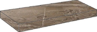 Atlas Concorde S.M. Woodstone Taupe Scal. Ang. S 33х60