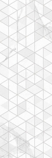Creto Statuario Vetro White W\\DEC M 25x75