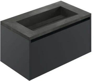 Italon Home Fly Air Раковина 90 Black 50x90H43