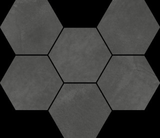 Italon Continuum Mosaico Hex Petrol 25x29