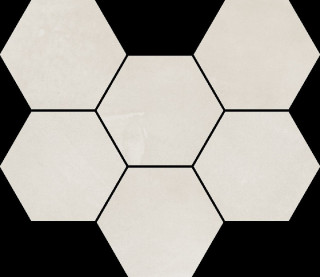 Italon Continuum Mosaico Hex Polar 25x29