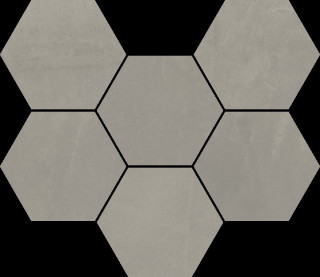 Italon Continuum Mosaico Hex Iron 25x29