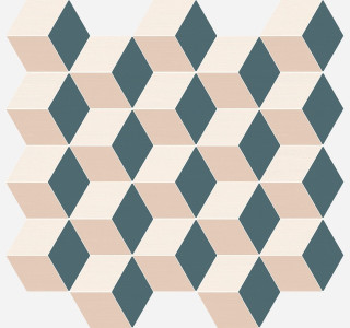 Italon Element Silk Mosaica Cube Cold 30,5x33