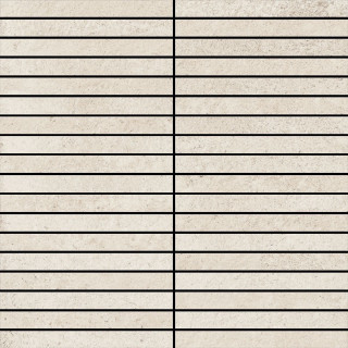 Italon Eternum Snow Mosaico Strip 30x30