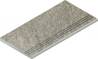 Italon Nordica Silver Gradino Round Grip 30x60