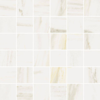 Italon Stellaris Carrara Ivory Mosaico 30x30