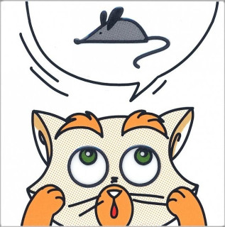 Кошки-Мышки Мышка Матовый 20х20