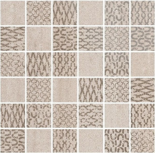 Kerama Marazzi Про Дабл Бежевый Мозаичный 9мм 30x30