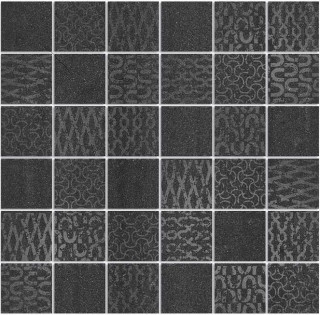 Kerama Marazzi Про Дабл Чёрный Мозаичный 9мм 30x30