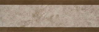 Serra Incanto Brown Floral Decor 30х90
