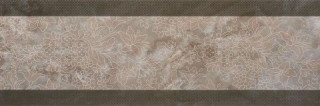 Serra Incanto Anthracite Floral Decor 30х90