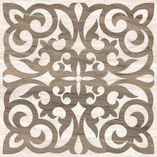Vitra Palissandro Декор Коричневый ЛПР 60х60