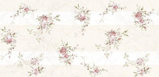 Mei (Meissen) Amelie Мелкая роза на полоске 29.7x60