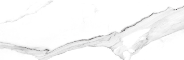 Mei (Meissen) White Stream Белый 25x75