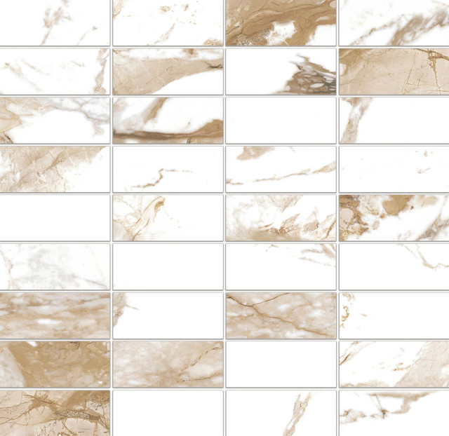 Mei (Meissen) Wild Chic Мозаика Белый 30x30