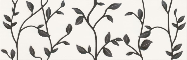 Mei (Meissen) Вставка Winter Vine Белый 29x89
