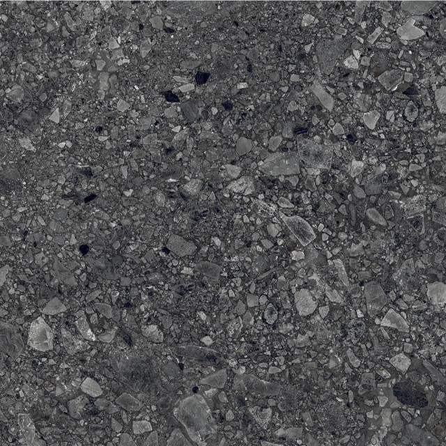 Alpas Cera Outdoor Terrazo Nero 20mm 60x60