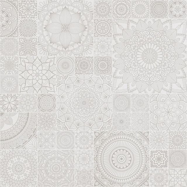 Colortile Mandala Bianco 60x60
