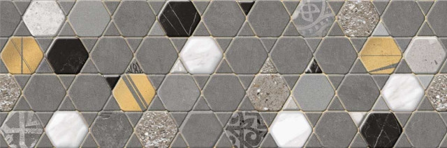 Colortile Cemento Ash Crystal Decor 30x90