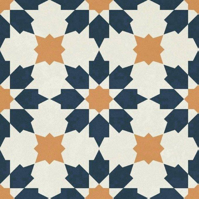 Ennface Maraya Blue Matt 20x20