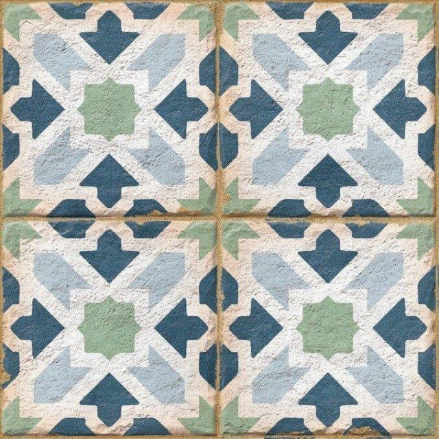 Ennface Morocco Cobalt Matt 20x20
