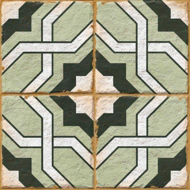 Ennface Morocco Green Matt 20x20
