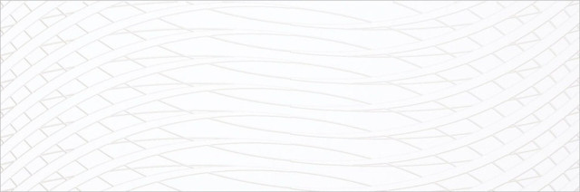 Gravita Satin White Across 30x90