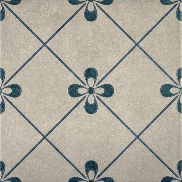 Motto Ceramic Levels Blanc Decor 1003 20x20H0.85