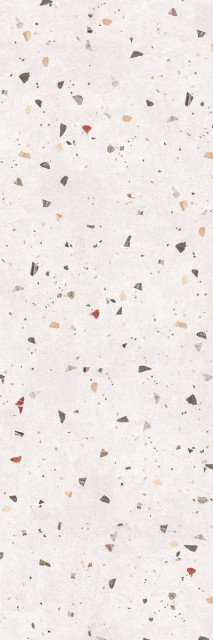 Motto Ceramic Terrazzo White Digi Matt 15mm 80x240H1.5