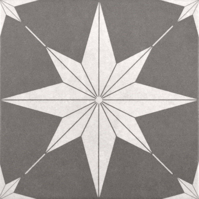 Motto Ceramic Levels Dimgrey Decor 1022 20x20H0.85