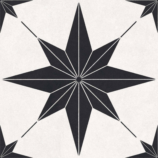 Motto Ceramic Levels White Decor 1025 20x20H0.85