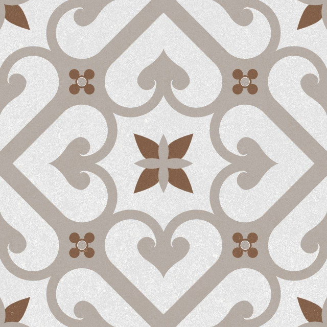 Motto Ceramic Monotone Clay Decor Matt 20x20H0.85