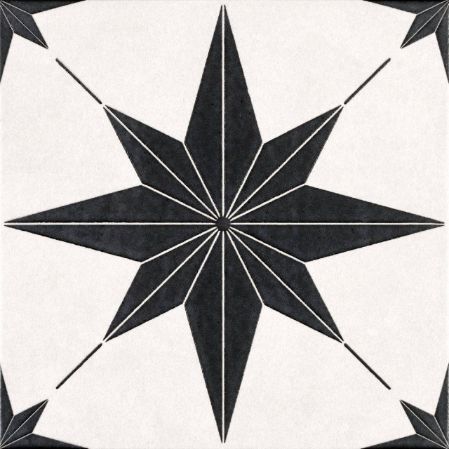 Motto Ceramic Monotone Oxford Decor Matt 20x20H0.85