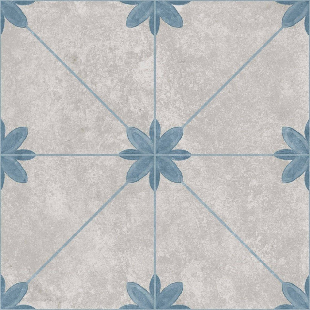 Motto Ceramic Niza Aqua Decor 2 20x20H0.85