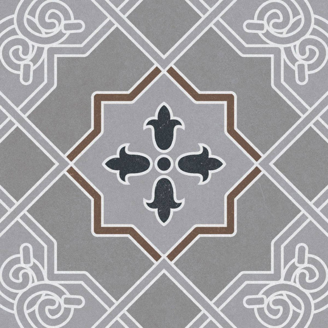Motto Ceramic Monotone Dust Decor Matt 20x20H0.85