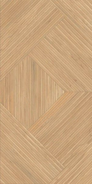 Ocean Ceramic Сross Wood Crema Sat 60x120