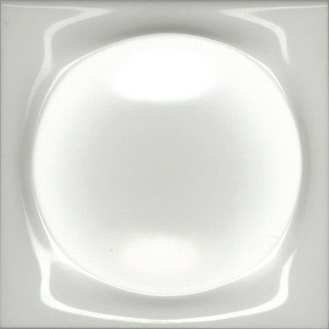 Absolut Keramika Decor Circle Blanco 10x10