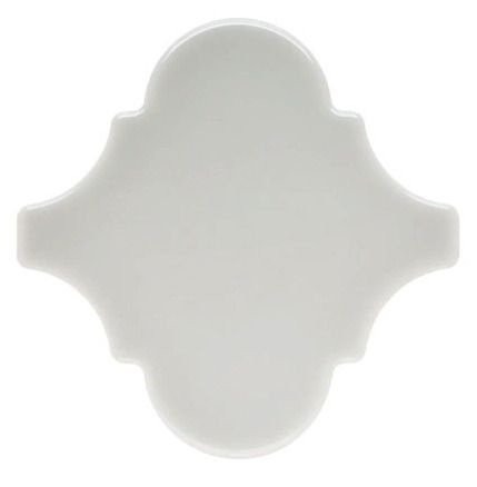 Adex Arabesco Liso Silver Mist 15x15