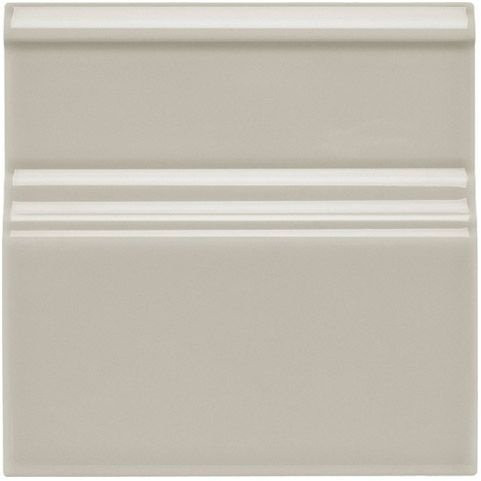 Adex Neri Rodapie Clasico Silver Mist 15x15