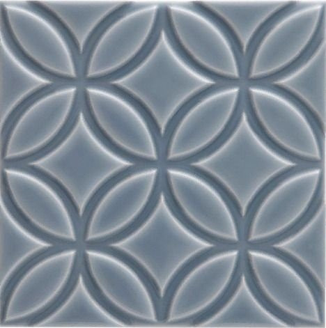 Adex Neri Relieve Botanical Storm Blue 15x15
