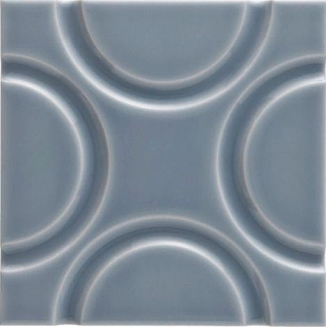 Adex Neri Relieve Geo Storm Blue 15x15