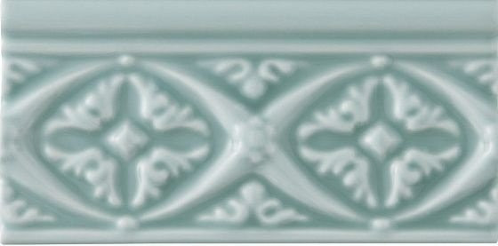Adex Neri Relieve Bizantino Sea Green 7,5x15